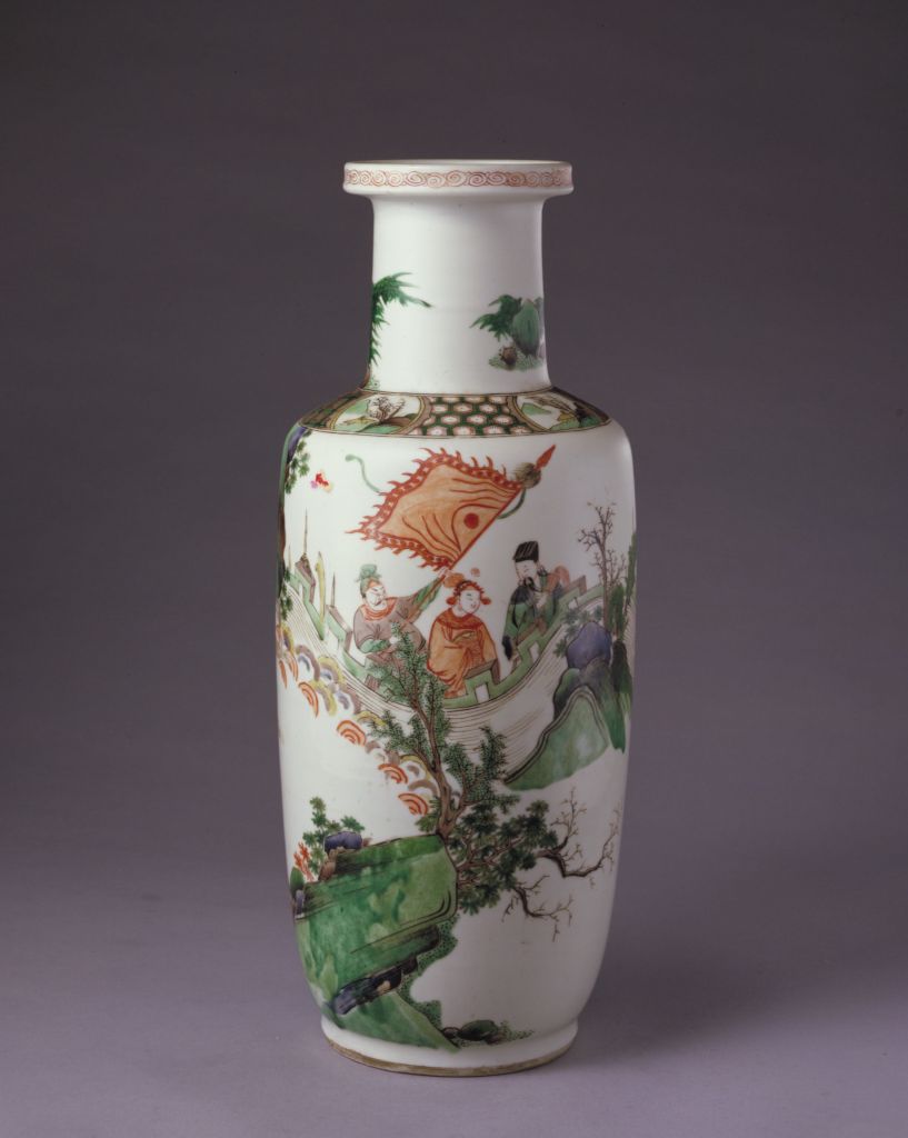 图片[1]-Five-color figure bottle-China Archive